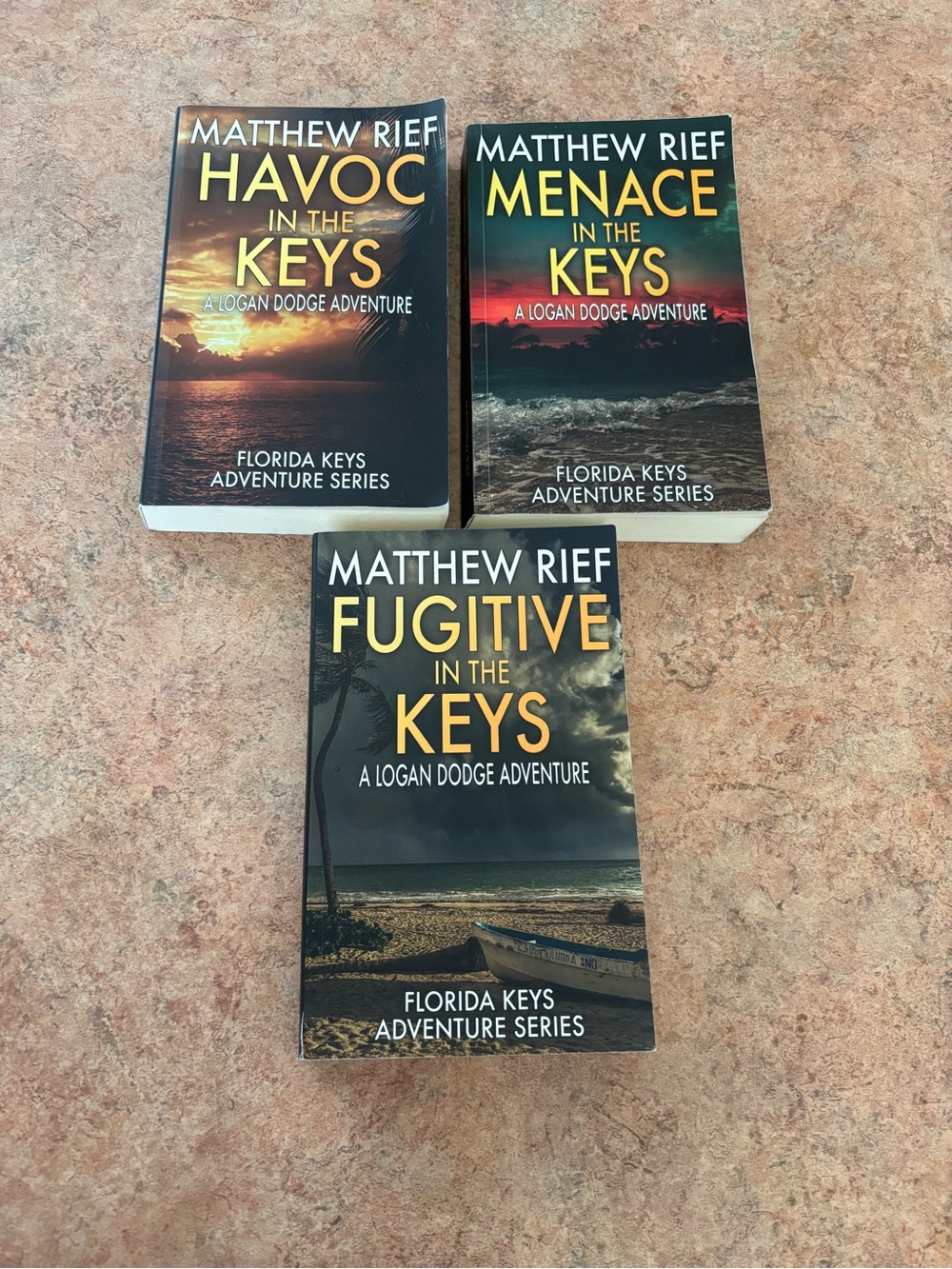 Matthew Rief - Logan Dodge Adventure Book Bundle - Suspense